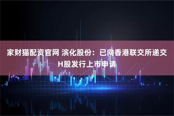 家财猫配资官网 滨化股份：已向香港联交所递交H股发行上市申请